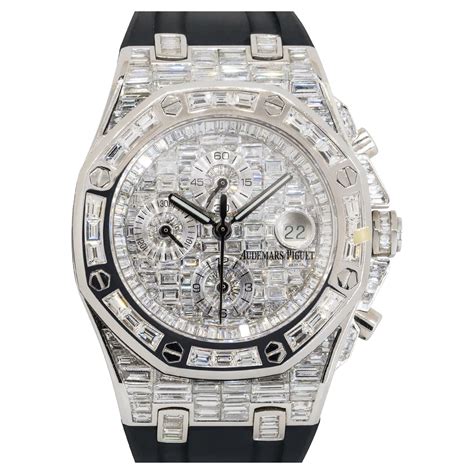 audemars piguet factory diamond|Audemars Piguet all diamond watch.